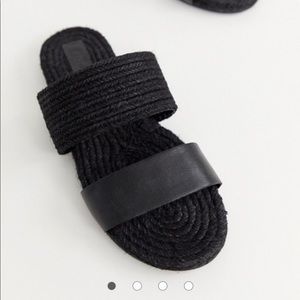 Asos Jaylin Leather Espradille Sandals